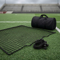 Bound Edges Rebound Training Net Black Square Mesh Rebound Net Elastic Cords Sports Gear 100 Cm