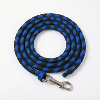 Braided Horse Lead Rope with Snap Hook Twisted Horse Lead Rope Long-Lasting Sturdy for Equestrians, Stable, Turnout