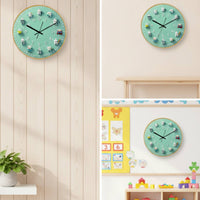 Tooth Wall Clock Decorative Oral Health Wall Clock Playful for Kids