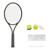 27-Inch Single Player Tennis Practice Racket Round Head Solo Tennis Practice Racket Wrapped Handle Solo Practice Racket Anti-Slip Grips for Beginners