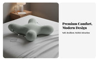 Pressure Relief Side Sleeper Beauty Pillow Slow Rebound Face Cradle Pillow Breathable for Women, Back Sleepers, Nightly Sleep, Bedroom, Home