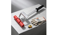 Extendable Roller Tool Telescopic Three-Roller Hand Tool Heavy Duty for DIYers