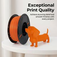 High Speed PLA Filament 1.75mm for Printer, Matte for Prototyping and Modeling, for Hobbyists, 1kg Length, Round Disk Design