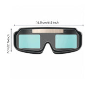 Fast Reaction Auto-Darkening Metalworking Glasses Anti-Glare Auto Darkening Metalworking Glasses Heat Resistant for Welders