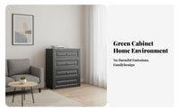 Large Capacity Minimalist Multi-Drawer Cabinet Modern Design Multi-Compartment Credenza adaptable Use Storage Furniture sturdy Construction for Apartment Dwellers, Homeowners, Office Workers, Living Room, Bedroom, Hallway