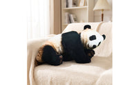 Super Soft Stuffed Animal Pillow Cute Fuzzy Body Pillow Cuddly Fuzzy Toy with Tail Fuzzy for Children, Teens, Bedroom, Nursery, Living Room