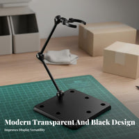 5 Pieces Action Figure Display Stand Adjustable Action Figure Stand Articulated Model Holder Sturdy Support for Photography