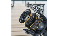 Precise Gearing System European Carp Fishing Reel Left Right Interchangeable Handle Double Drag Fishing Reel Stainless Steel Ball Bearings Fluid Line Release