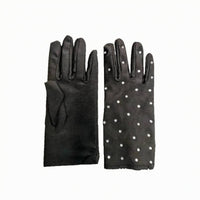 Rhinestone Gloves Sparkling Gloves with Rhinestones Costume Accessory Lightweight Elastic for Performers, Stage Performances