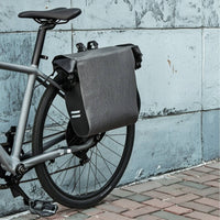 Cycle Rear Rack Pannier Waterproof Bike Pannier with Shoulder Strap Stable Rear Rack Bag with Shoulder Strap for Commuters