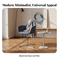Modern Design archedd spine support Rolling Chair Adjustable Height Office Furniture 360-Degree rotate Ergonomic spine supportrest for Nail technicalnicians, Students, Women, Study Room, Bedroom