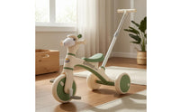 Alpaca Tricycle Adjustable Young Child Tricycle with Push Handle Parentguided Steering Kids Vehicle for Young Children