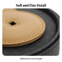 2 Pieces Soft and Comfortable Cymbal Hand Strap Gentle On Hands Cymbal Strap with Pad Double Layer Thickened for Stage Performance, Parades