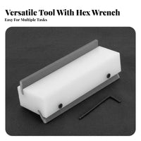 Professional Grade Guitar Fret End Dressing File Easy to Use 45 Degree Fret Border File Long-Lasting for Musicians, Fretwork, Repair Shop