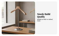 Horizontal Bar Clothing Stand Adjustable Shirt Display Stand Stable Base Vendor T-Shirt Display for Boutique Owners, Commerce Show