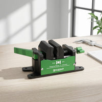 Golf Shaft Vise Clamp Adjustable Golf Club Shaft Vise Aluminum Alloy Sports Gear Stable Support Compact for Repair Bench