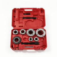Ratchet piping Threader Kit Compact piping Threading Machine with Case Heavy Duty Tool for Plumbers, Pipefitters