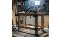 Carpentry Leg Vise   Handwheel X-Bracket Leg Vise Professional Grade Workshop Tool for Carpenters
