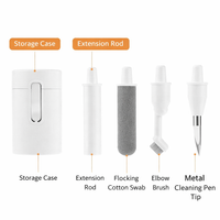 Multi-Function Electronics Cleaning Kit for Earbuds, Portable 5-in-1 Earphone Cleaning Pen with Soft Brush