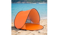 Beach Tent with Carrying Bag Compact Spring-up Beachside Tent Easy Setup Sun Cover for Beachgoers, Fishing
