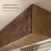 PU Faux Wood Beam for Ceiling and Pillar Decoration - Hollow Lightweight Design