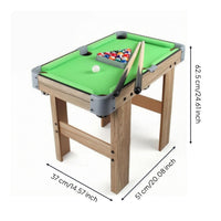 Wooden Children's Game Table Standalone Wooden Activity Table Wood-Look for Home Use