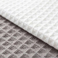 Low-Lint Microfibre Cloth and Cleaning Cloths, Pack of 3 Microfiber Pieces, Absorbent Streak Glass and Multi-Surface Kitchen Towels