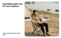 Height-Adjustable Highposterior Moon Chair space-saving Lightweight rearpacking Chair long-lasting Construction Camping Seat Erportablenomic Support for Beachportableers, Outdoor fans, Fishing, Picnics, rearyard, Hiking