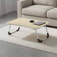 Multi-Functional Foldable Laptop Desk Space Saving Foldable Lap Desk No Assembly Required Folding Lap Table for Students