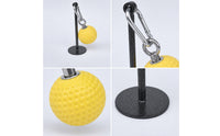 Textured Grip Ball with Carabiner Sturdy Grip Training Ball Portable Pull up Grips with Carabiners Secure for Climbers, Home Gym