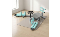Split Training Machine with Hand Wheel Adjustable Leg Stretching Machine Padded Leg Stretcher for Dancers, Fighting Arts Athletes Artists, Home Gym