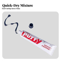 20 Fast-dryingDrying High-Density Tube Putty Fine Texture Model Repair Paste Easy Application for Hobbyists, DIY Enthusiasts, Crafting Projects
