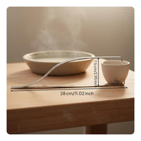 Stainless Steel Glaze Clamp Sturdy Glazing Tongs for Art Class