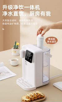 即热饮水机家用台式速热直饮机小型桌面茶吧机110V饮水机一件起批 美规