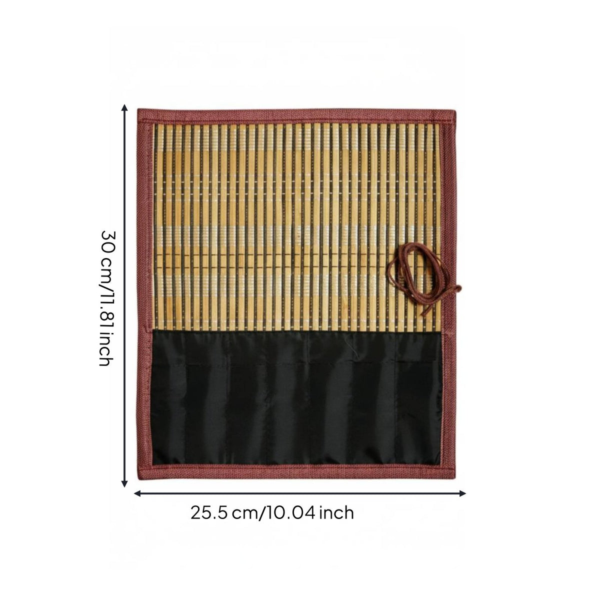 Large Capacity Calligraphy Brush Roll Portable Chinese Brush Storage Mat Safeguarding Lightweight for Calligraphers, Artists, Art Students, Travel