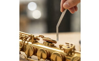 25 Pieces Saxophone Pad Adjustment Tools Stainless Steel Saxophone Repair Tools Metal Pad Leveling Tool for Gigs