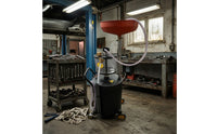 Oil Drain with Measuring Cup 80L Oil Drain Machine Vertical Pneumatic Drainer for Garages