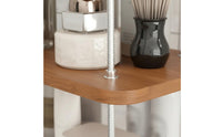 Countertop Storage Rack Sturdy Adjustable Counter Rack Large Capacity 3 Tier Countertop Organizer for Washroom Vanity