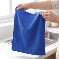 Space-saving Car Towel Microfibre Cloth for Detailing, High Absorbency Microfibre Towel, 35x75cm Plain Weave Thick Cleaning Tool, 400g