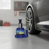 Low Profile Bottle Jack Industrial Grade Short Hydraulic Jack Adjustable Screw Top Lifting Equipment for Mechanics, Truck Owners, Auto Repair Shop