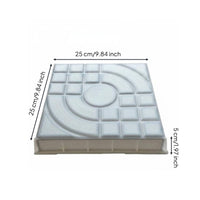 Concrete Paver Form DIY Walkway Forming Tool Easy to Use Garden Walkway Former for DIY Enthusiasts, Patio, Yard, Driveway