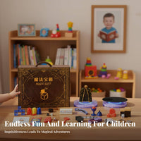 Beginner sorceryian's Box Great Birthday Gift beginner's sorcery Kit with Costume Easy to Learn sleight of handist Props for children, Beginners, Parties, recreation time