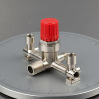 Compressing  Bracket with Adjustment Cap Miniature Air  Compressing  Heavy Duty Connector for Pneumatic Systems
