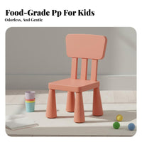 Child-Safe Design Kids Table and Chair Set Kids Dining Table Wipe-Clean Desktop children's Study Desk and Chair Set Easy Assembly for Toddlers, Preschoolers, Teachers, Kindergarten, Preschool, Playroom, Daycares