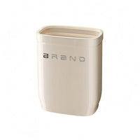 Wall-Hung Waste Bin Glossy Finish Home Storage Hard Plastic for Cabinet Front