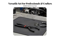 Car Water Pipe Clamp Tool Multi-Angle Grips Hose Clamp Pliers Long Extended Grip Design Automotive Coolant Hose Pliers for Mechanics, Auto Technicians