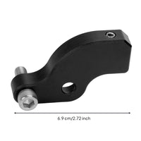 Machined Motorcycle Gear Lever Auxiliary with Bolt Curved Motorcycle Gear Lever Auxiliary with Screw Stabil Schalthebel Mit Gummiabdeckung Nicht Oem for Motorcyclists, Riders