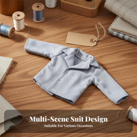Doll Clothes Fashionable Design Doll Outfit Modern Design Miniature Trench Coat