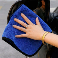 Super Absorbent Towel and Microfibre Towel, 40x40cm Microfibre Towel for Car Detailing, Non-Shedding Cleaning Cloths for Polishing and Household Use