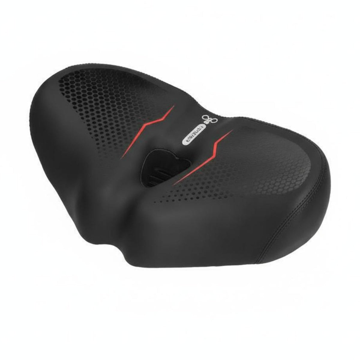 Extra Soft Noseless Bike Seat Widened Design Noseless Bike Saddle Universal Fit for Casual Riders, Cyclists, Mountain Biking, Leisure Riding